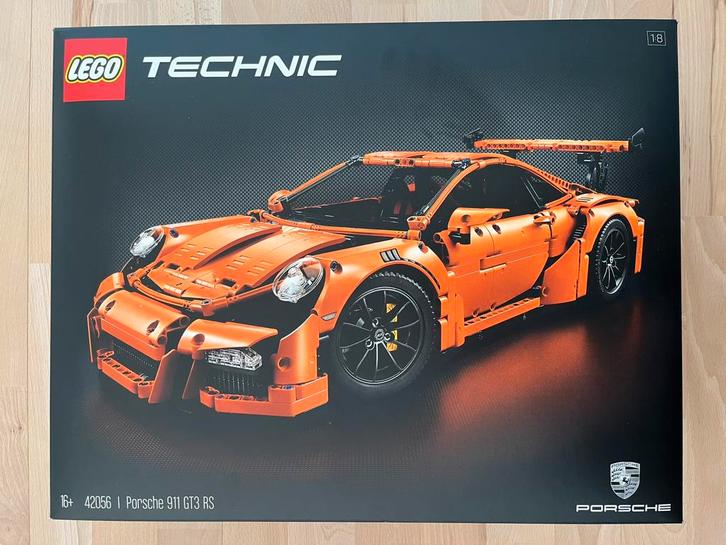 Lego Technic 42056 Porsche 911 GT3 RS (ZGAN, 100% compleet), Kinderen en Baby's, Speelgoed | Duplo en Lego, Zo goed als nieuw