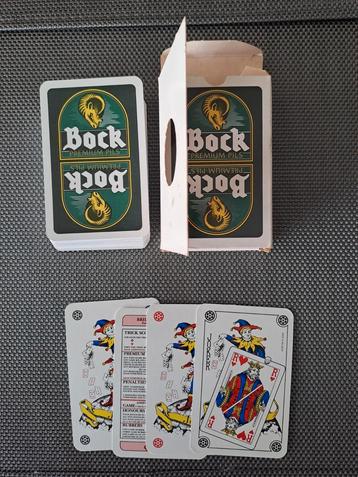 Jeu complet de cartes Bock Pils et boîte originale Jokers, Enlèvement ou Envoi, Comme neuf, Joker(s)