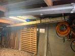 Aluminium ladder met 3 elementen, Doe-het-zelf en Bouw, Ladders en Trappen, Ophalen, Gebruikt, Ladder, Opvouwbaar of Inschuifbaar