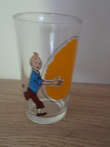 Kuifje-glas - Vrolijk Pasen - Hergé beschikbaar voor biedingen