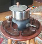 Fondueset op alcohol, Ophalen, Gebruikt, Fondueset