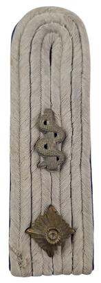 épaulement des troupes médicales allemandes, Collections, Envoi