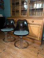Vintage chrome stoelen space age, Huis en Inrichting, Stoelen, Ophalen, Gebruikt