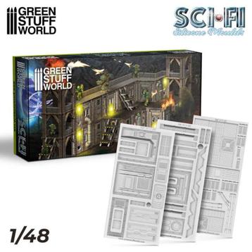 Sci-Fi - Silicone Molds 4075 Wargames beschikbaar voor biedingen