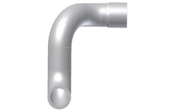Onderste radiatorslang 3203164 Volvo 343-345-360 B19 & B200 beschikbaar voor biedingen
