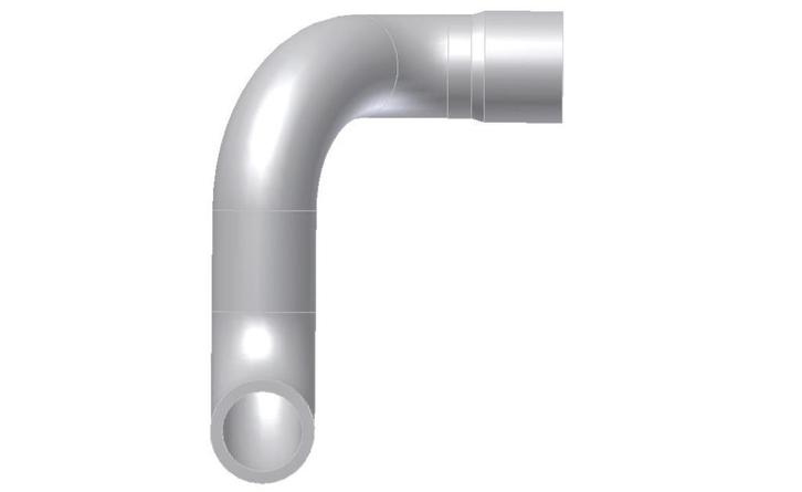 Onderste radiatorslang 3203164 Volvo 343-345-360 B19 & B200, Auto-onderdelen, Motor en Toebehoren, Volvo, Nieuw, Ophalen of Verzenden