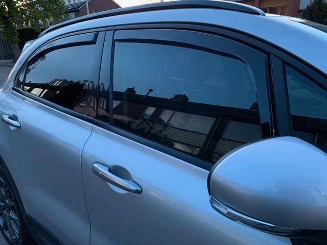 fiat zijwindschermen donker pasvorm raamspoilers oa punto, Autos : Pièces & Accessoires, Vitres & Accessoires, Alfa Romeo, Pièces américaines