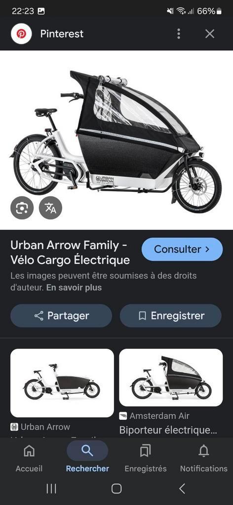 Urban Arrow elektrisch - 4900klm - Cargo Familiale., Fietsen en Brommers, Fietsen | Bakfietsen, Zo goed als nieuw, Overige merken