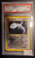 Pokemon Steelix #15 1st edition - psa 9 - Neo Genesis, Hobby en Vrije tijd, Verzamelkaartspellen | Pokémon, Ophalen, Zo goed als nieuw