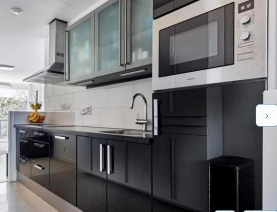 Hoogglans zwart, Huis en Inrichting, Keuken | Complete keukens, Zwart, Ophalen