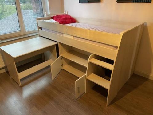 halfhoogslaper, Kinderen en Baby's, Kinderkamer | Stapelbedden en Hoogslapers, Gebruikt, Halfhoogslaper, Ophalen