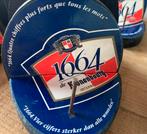 Kartonnen houder 1664 / Kronenbourg, Verzamelen, Biermerken, Ophalen of Verzenden, Gebruikt, Overige typen, Overige merken