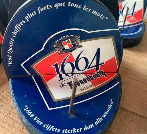 Porte-Carton 1664 / Kronenbourg, Collections, Marques de bière, Utilisé, Autres types, Autres marques, Enlèvement ou Envoi