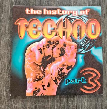 The history of techno - part3 vinyl beschikbaar voor biedingen