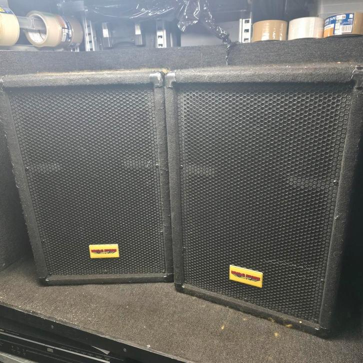 MUSIC STORE  monitoren / tops  actief 12  inch, Audio, Tv en Foto, Luidsprekerboxen, Zo goed als nieuw, Ophalen