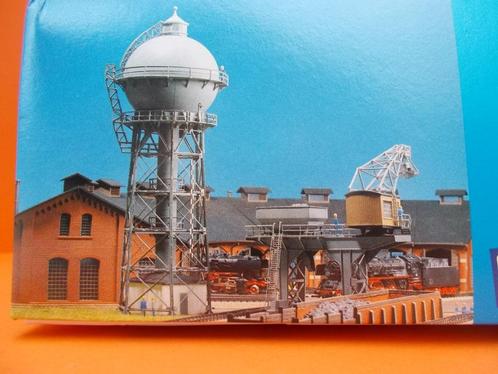 Watertoren voor stoomopslag - Kibri 59457 - H0 - 1:87, Hobby en Vrije tijd, Modeltreinen | H0, Nieuw, Brug, Tunnel of Gebouw, Gelijkstroom of Wisselstroom