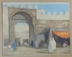RAOUL SERRES / PORTE A KAIROUAN / KLEURETS / 77x90cm / KADER, Ophalen