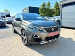 Peugeot 3008 GT-Line 1.2i 130pk turbo 1j garantie automaat, Auto's, Peugeot, Automaat, Euro 6, Zwart, Leder