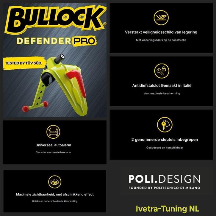 Stuurslot Adria | Stuurslot Hymer | Stuurslot Knaus, Caravans en Kamperen, Mobilhome-accessoires, Nieuw, Ophalen of Verzenden