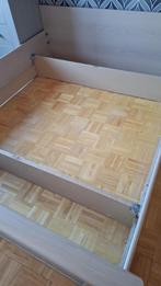 Bed met lattoflexen, Huis en Inrichting, Slaapkamer | Bedden, Ophalen, Verstelbaar, Zo goed als nieuw, 200 cm