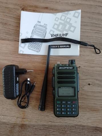 Baofeng type UV 13 Military versie onverwoestbaar sterk, Télécoms, Enlèvement, Neuf, Talkie-walkie ou Walkie-talkie, Fonction mains libres