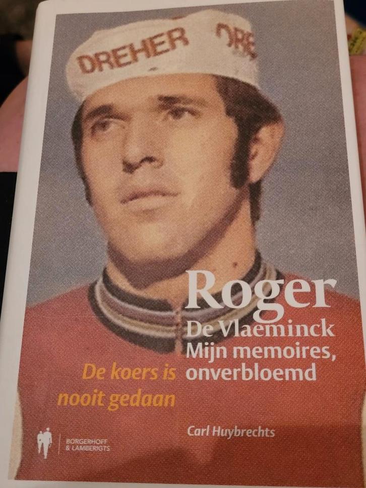 Boek Roger De Vlaeminck, Boeken, Biografieën, Zo goed als nieuw, Ophalen