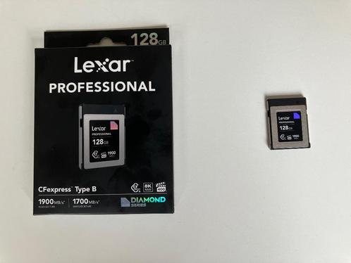 LEXAR PROFESSIONAL diamond series cf express, Audio, Tv en Foto, Foto | Geheugenkaarten, Nieuw, Compact Flash (CF), 128 GB, Videocamera