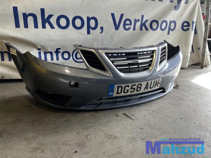 SAAB 9-3 Voorbumper bumper voor 2007-2015, Auto-onderdelen, Carrosserie, Bumper, Saab, Voor, Gebruikt, Ophalen