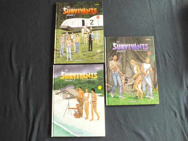 LES SURVIVANTS (3 ALBUMS EO/.              EDITIONS DARGAUD, Livres, BD, Neuf, Série complète ou Série, Enlèvement ou Envoi