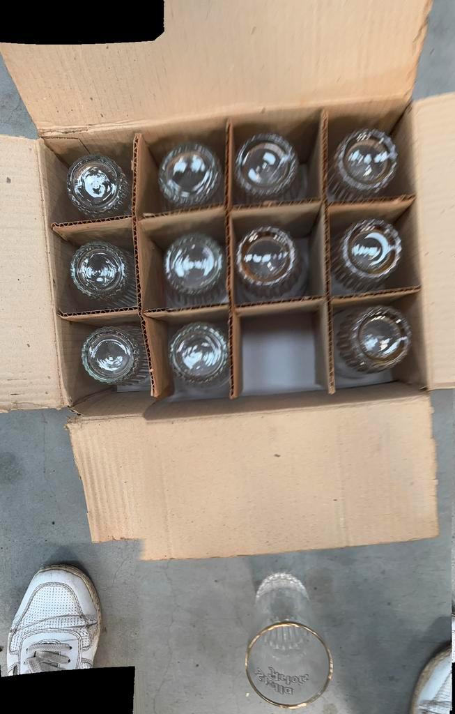 Partij glazen vooral bierglazen, Verzamelen, Glas en Drinkglazen, Gebruikt, Bierglas, Ophalen