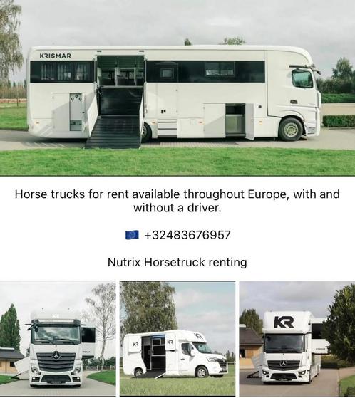 Krismar paardencamionet/vrachtwagen te huur, Dieren en Toebehoren, Paarden