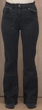 Zwarte jeans met wijde pijpen, Kleding | Dames, Ophalen of Verzenden, Zo goed als nieuw