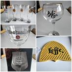 Brillenset CARLSBERG/WESTMALLE/BEL CHIC/LINDEMANS, Verzamelen, Biermerken, Ophalen of Verzenden, Nieuw, Glas of Glazen, Overige merken