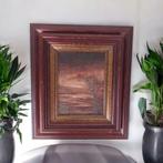 Peinture de Lucie Brulin (1982). Lucie Brulin (deuxième mi-t, Enlèvement ou Envoi