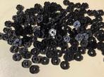 Lego Plate, Round 2 x 2 zwart 150 stuks / 163-3, Ophalen of Verzenden, Zo goed als nieuw, Losse stenen, Lego