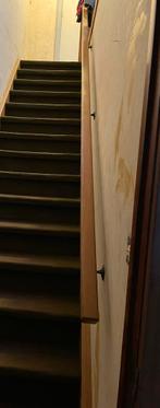 Houten trapleuning, Ophalen, Gebruikt, Trap