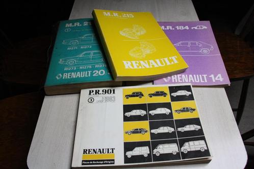 Vier technische boeken van Renault, Livres, Autos | Livres, Renault, Enlèvement ou Envoi