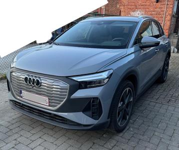 Audi q4 e-tron s-line, Auto's, Audi, Stof, Xenon verlichting, Zwart, Elektrisch
