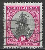 Zuid-Afrika 1926 - Yvert 17 - Schip Drommedaris (ST), Postzegels en Munten, Postzegels | Afrika, Verzenden, Zuid-Afrika, Gestempeld