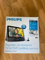 Draagbare Philips dvd-speler - ook op te hangen in de auto, TV, Hi-fi & Vidéo, Lecteurs DVD, Comme neuf, Philips, Enlèvement, Lecteur DVD