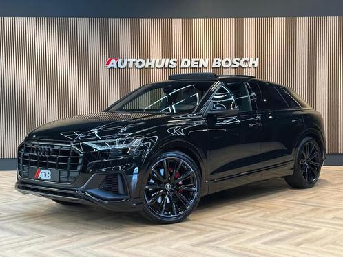 Audi Q8 55 TFSI Quattro S Line. Marix - B&O - Pano - Lucht, Auto's, Audi, Bedrijf, Te koop, Q8, 4x4, ABS, Achteruitrijcamera, Airbags