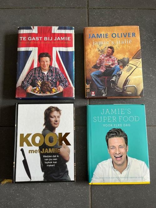 16 kookboeken: Jamie Oliver, dagen zonder vlees, true food,., Boeken, Kookboeken, Gelezen, Italië, Ophalen