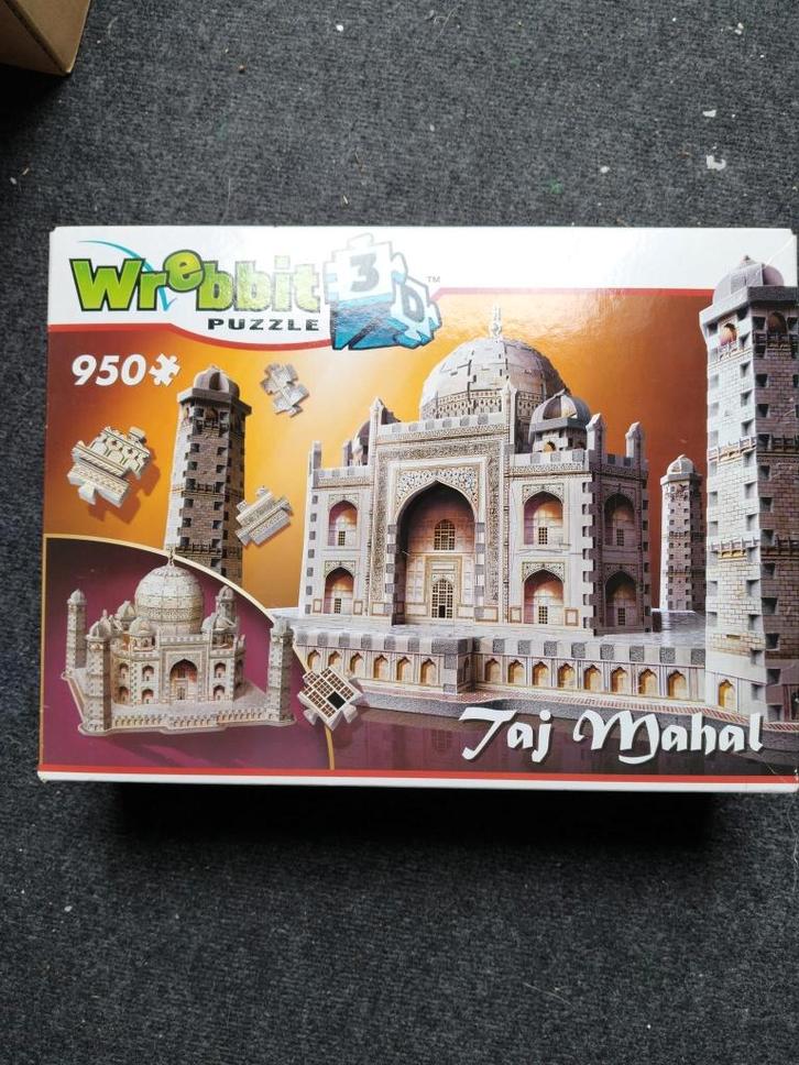 Taj Mahal - 3D puzzel - 950 Stukjes, Hobby en Vrije tijd, Denksport en Puzzels, Nieuw, Rubik's of 3D-puzzel, 500 t/m 1500 stukjes