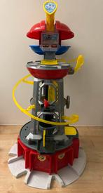 Grote Paw Patrol uitkijktoren + Mighty Pups, Ophalen, Zo goed als nieuw