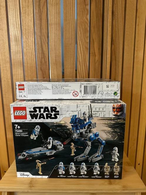 LEGO 75280: LEGO Star Wars 501st Legion Clone Troopers, Kinderen en Baby's, Speelgoed | Duplo en Lego, Nieuw, Lego, Complete set