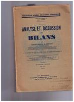 Analyse et discussion de bilans Charles Hanon de Louvet 1947, Gelezen, Charles Hanon de Louvet, Ophalen of Verzenden