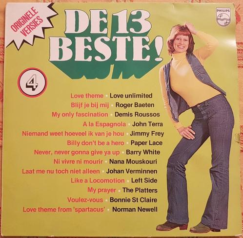 LP De 13 Beste ! Vol. 4 - Love Unlimited Orchestra, John Ter, Cd's en Dvd's, Vinyl | Pop, Zo goed als nieuw, 1960 tot 1980, 12 inch
