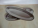 2 Plats inox, Ophalen, Zo goed als nieuw, Inox