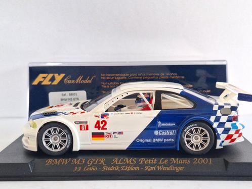 Fly Bmw M3 GTR Alms Petit Le Mans 2001 Ref 88001 J.J Letho-, Kinderen en Baby's, Speelgoed | Racebanen, Nieuw, Racebaan, Elektrisch