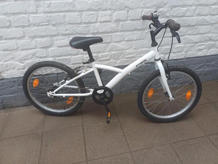 meisjesfiets 20 inch, Fietsen en Brommers, Fietsen | Meisjes, Zo goed als nieuw, 20 inch, Handrem, Ophalen